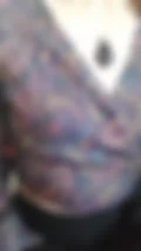 Fülle mal blauen glasdildo.