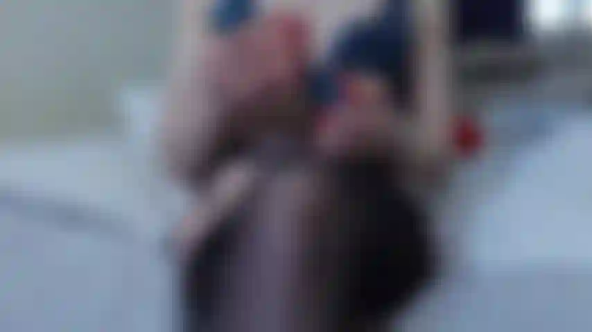 If you like my fingering to orgasm videos, here is another - black stockings I remove bra to reveal pert nipples. Lying back with some erotic dirty talk, I get myself into the mood, takes a while but watch me reddening as I reach orgasm. Finish by inserting my slim, blueish dildo into my post-orgasm pussy