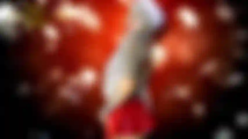 Sperma setz dich auf den schoß des weihnachtsmanns!