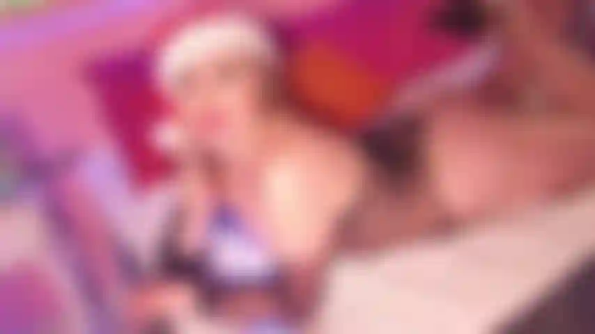 Naughty Christmas Bed Tease