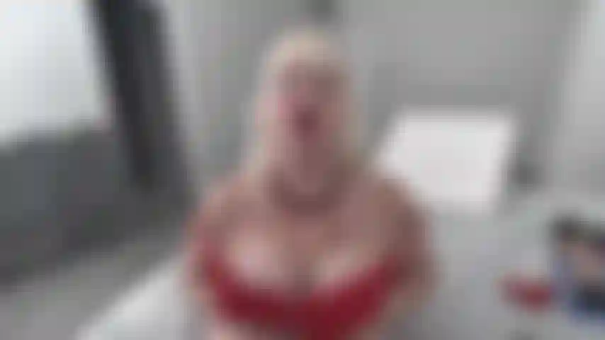 NONE-NUDE---TITTY FUCKING WHITE TOY IN MY RED BRA----GIVING YOU ENCOURAGMENT