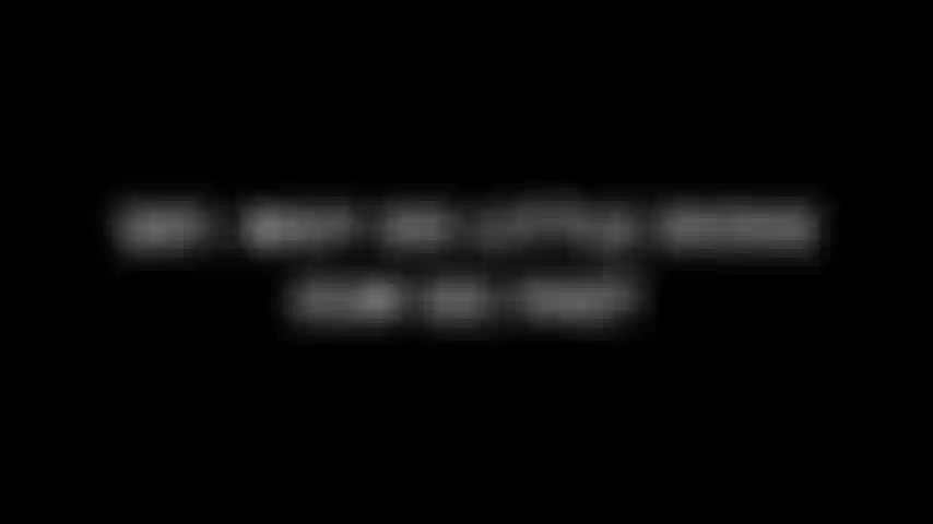 261. Warum kommen kleine schwänze so schnell?