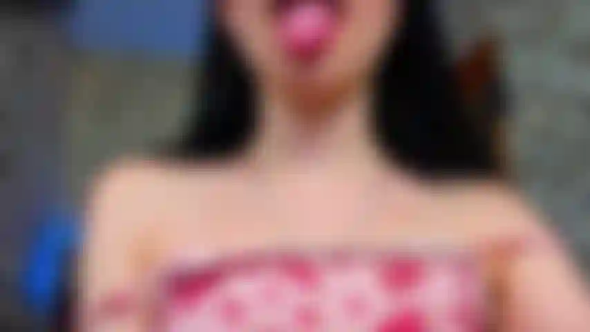 Lecke finger mit speichel.