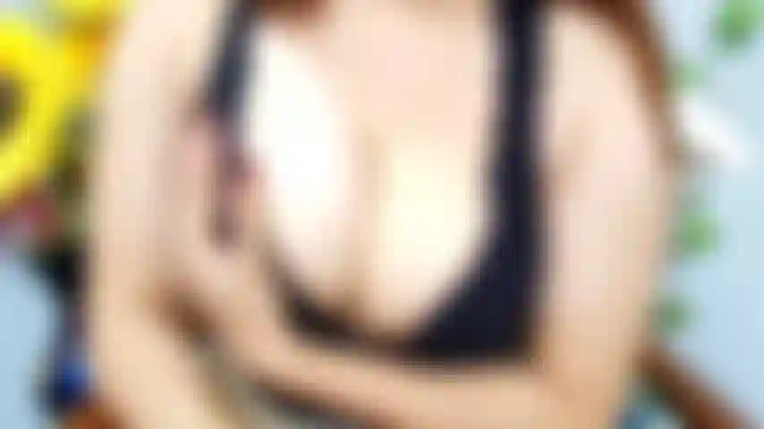 pressing my big boobs hardly