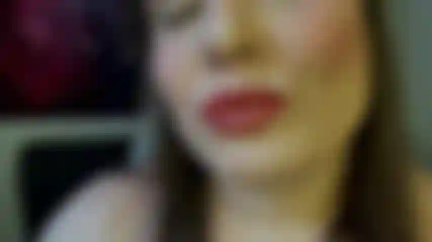 Erotischer lippenruck.