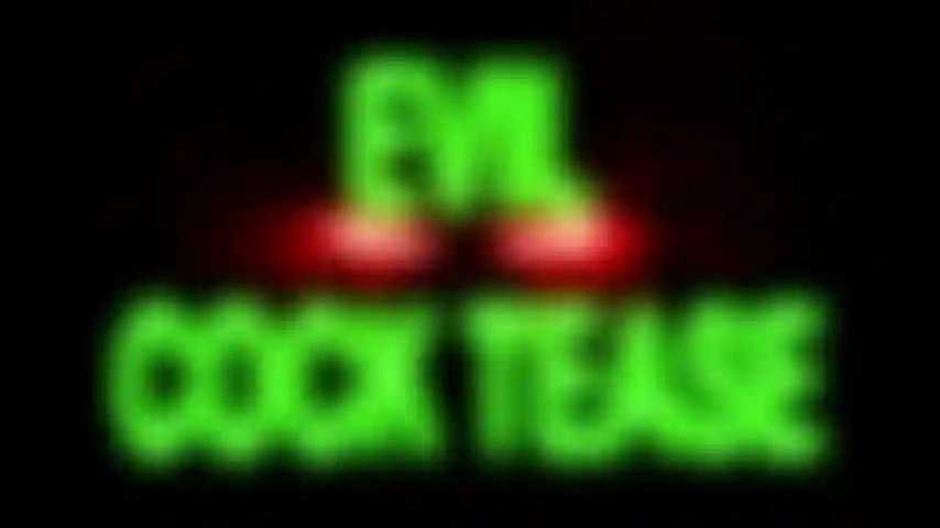 Evil cock tease – nur audio.