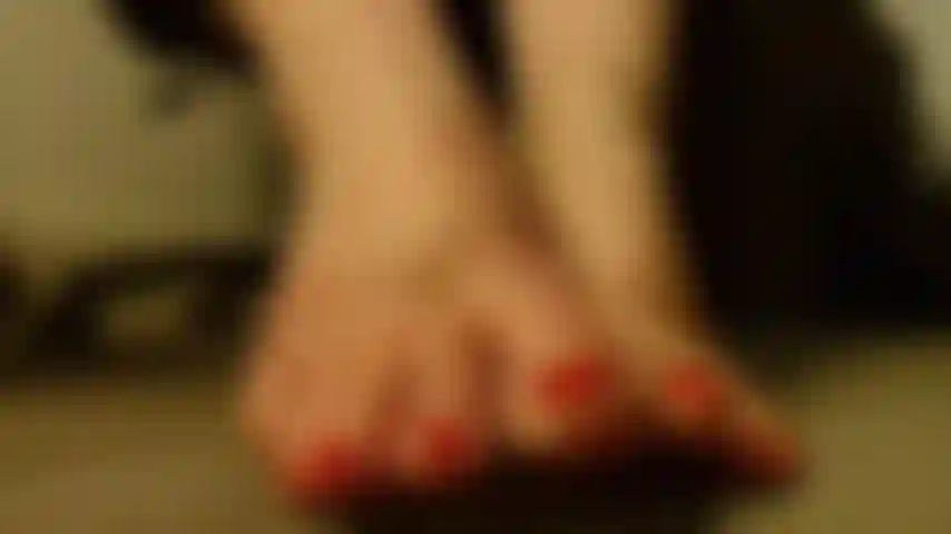 Almost 7 minutes of foot worship bliss as I assert my