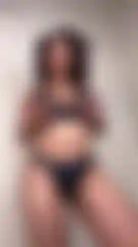 Strap On Tease (Black Bikini set)