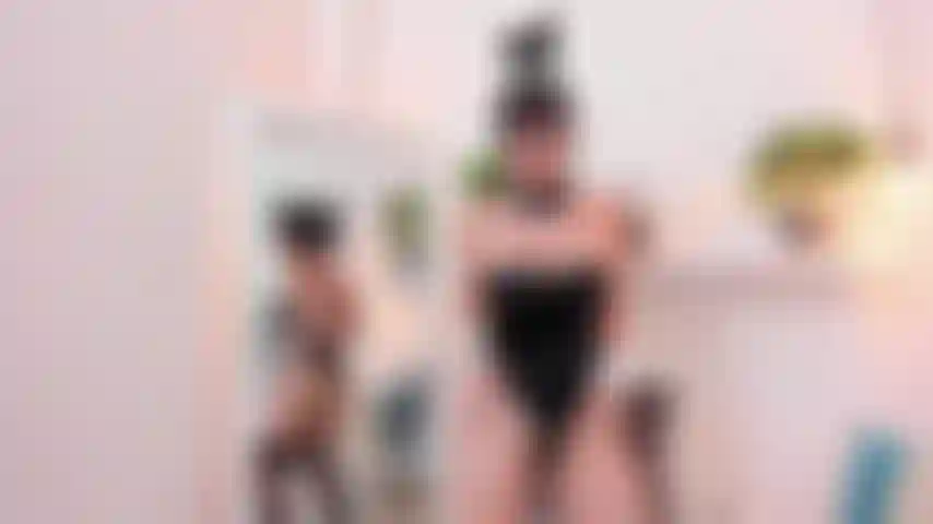 Ein lustiges kaninchen.