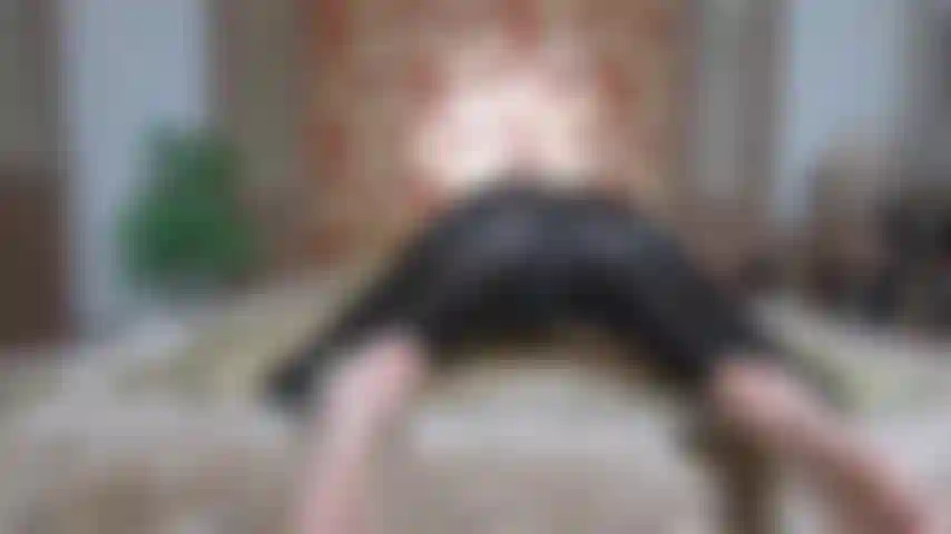 Orgasmus in satinhosen.