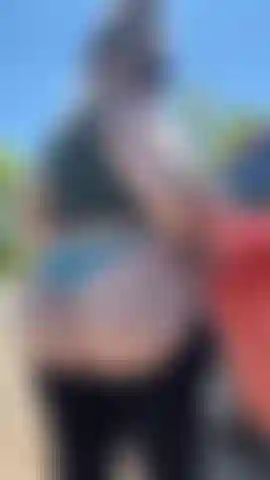 Musste einen papa anhalten, um ihm meine leckereien zu zeigen.