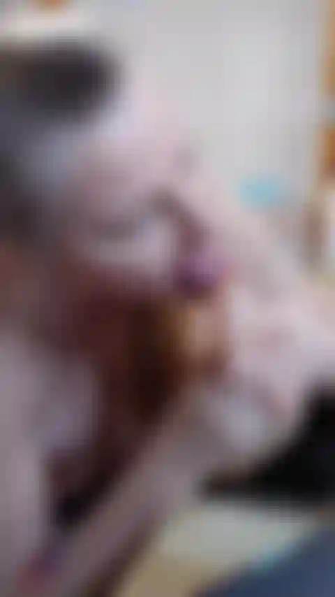 Doppeltes fuß- und zehenlutschen.