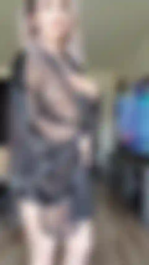 Striptease in meiner sexy schwarzen unterwäsche!