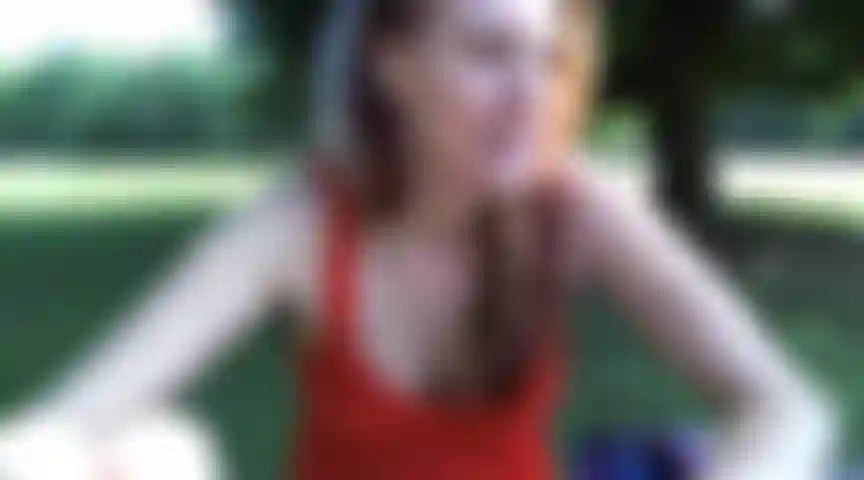 Öffentliche park-squirting-gold-show #1.