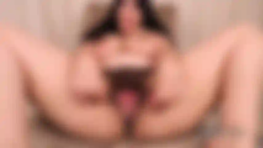 Haarige muschi in nahaufnahme.