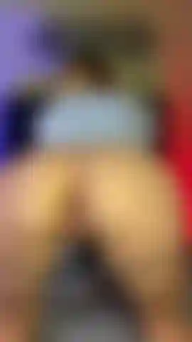 View from behind while twerking, with my thong down, if you can see my pussy and my ass, don't miss it.