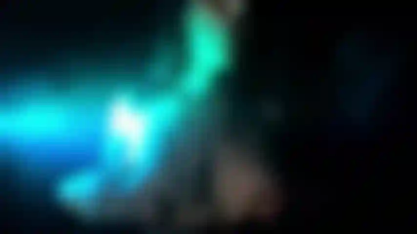 Farben und rauchshow.