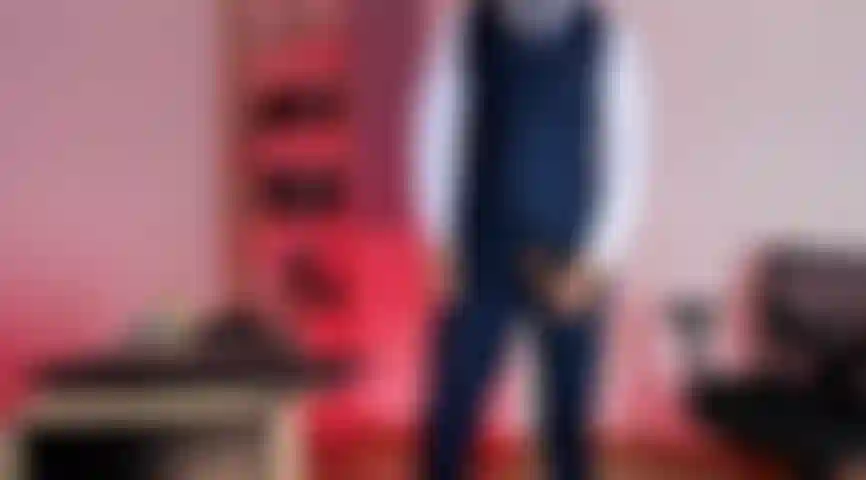 Just stroking my COCK in my suit for YOU