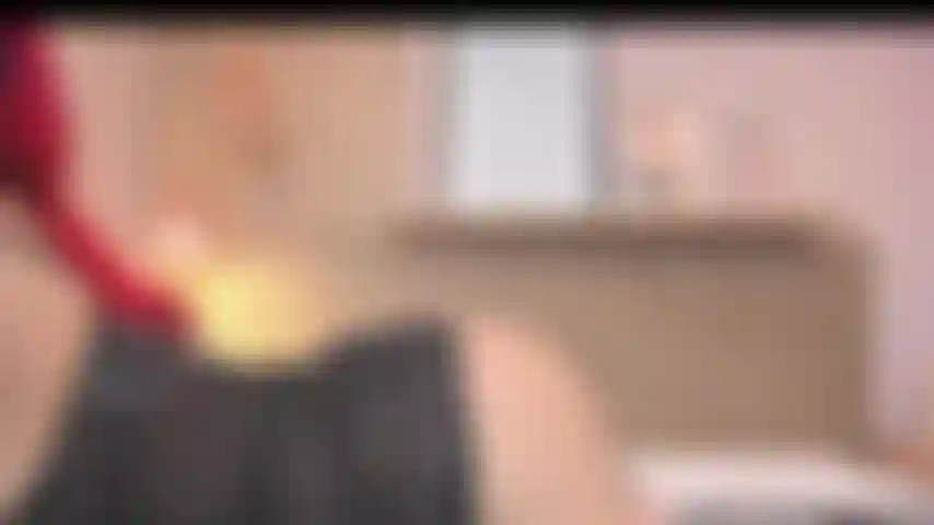 Eine sehr heiße rothaarige.